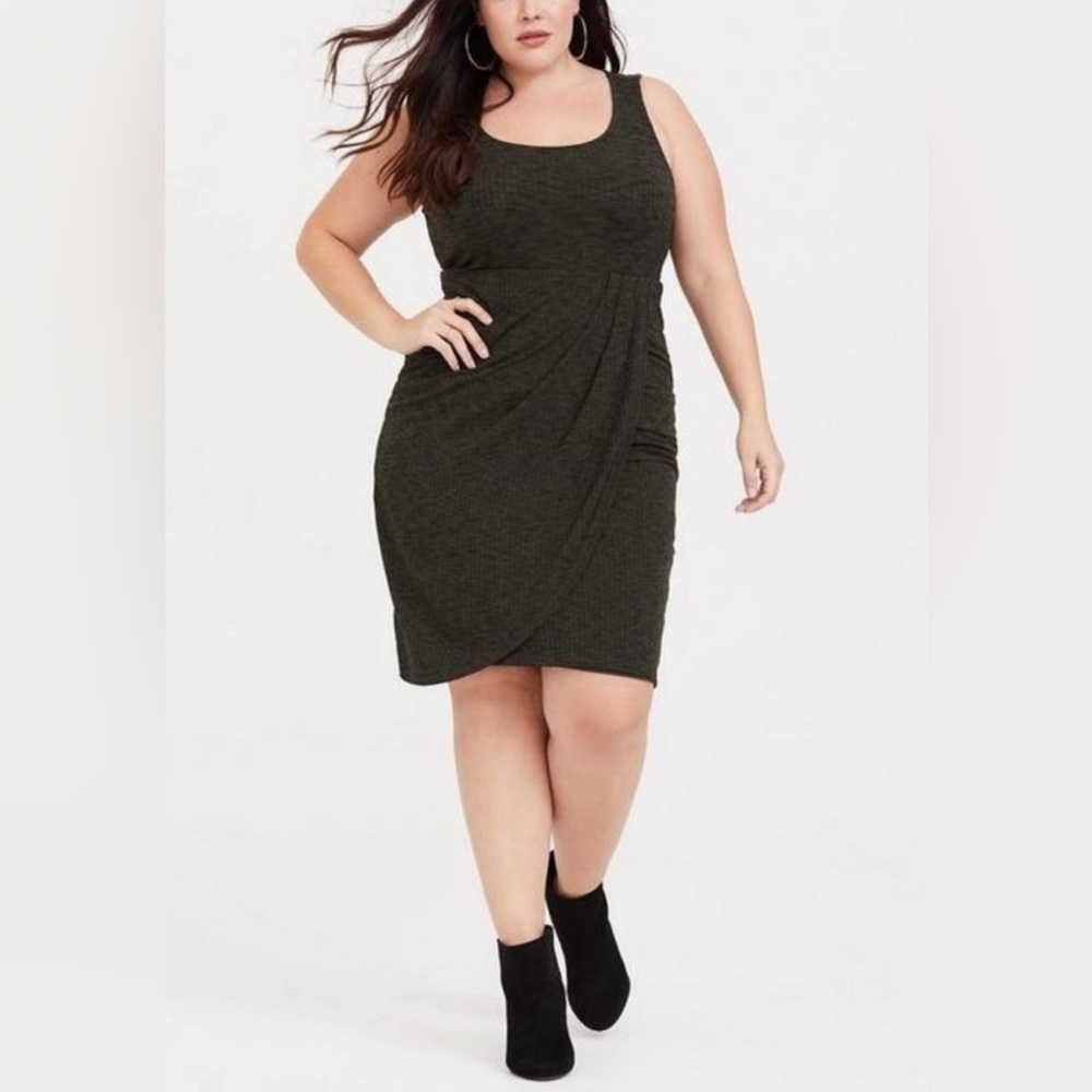 Torrid Mini Rib Bodycon Dress - Picture 2 of 13